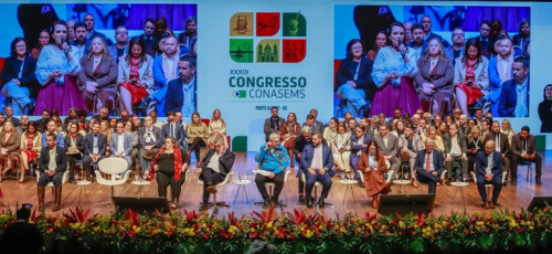 CerimÃ´nia de abertura do Congresso do Conasems reforÃ§a compromisso com o fortalecimento da gestÃ£o interfederativa do SUS